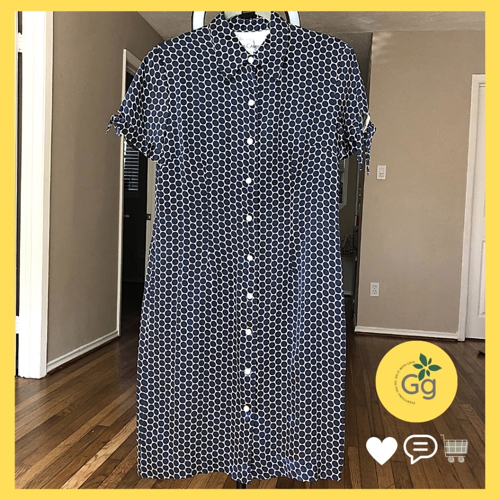 Dress | Blue dots